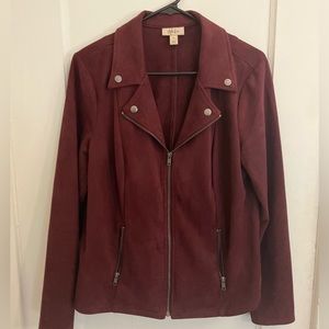 Style & Co Women’s Suede Jacket (M)